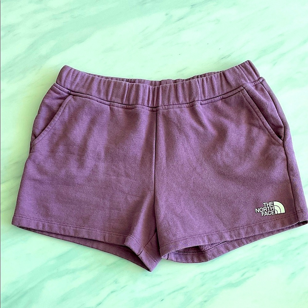 The North Face Girls Purple Athletic Shorts
